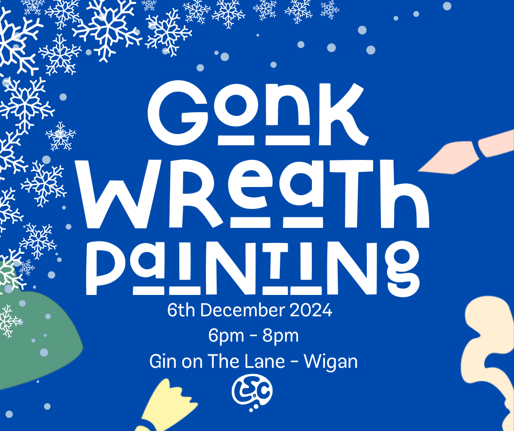 Gonk Wreath Painting - Gin on The Lane